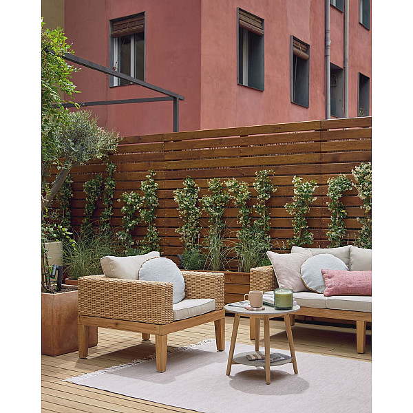 Кресло La Forma GIANA CC2104J12 Бежевый-1