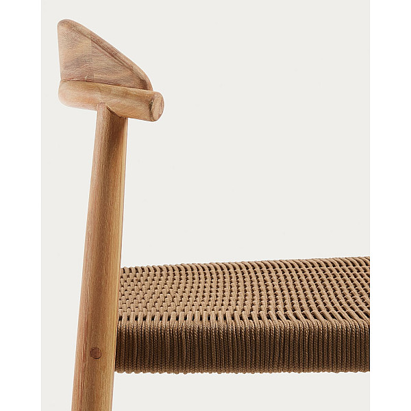 Барный стул La Forma GLYNIS Бежевый-5