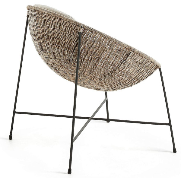 Крісло з ротанга La Forma KATHRYN CC0815FN46-2