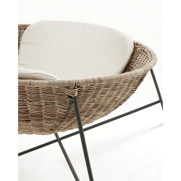 Крісло з ротанга La Forma KATHRYN CC0815FN46-3