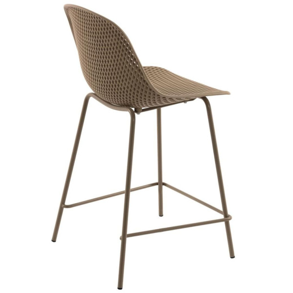 Напівбарний стілець La Forma Quinby Бежевий-3