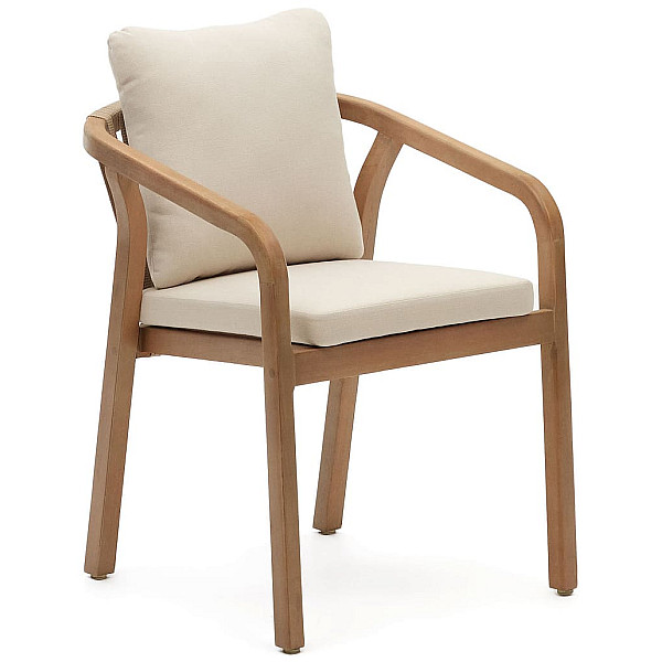 Стілець La Forma MALARET J0600049JJ12 Бежевий-0