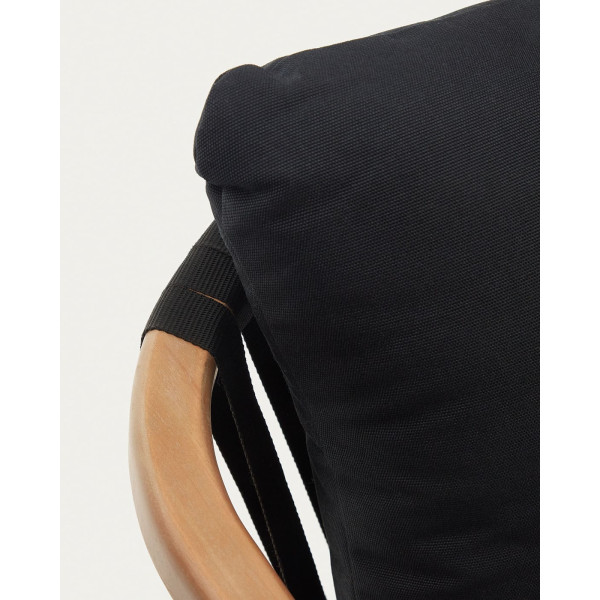 Стілець La Forma MALARET J0600049JJ01 Чорний-7