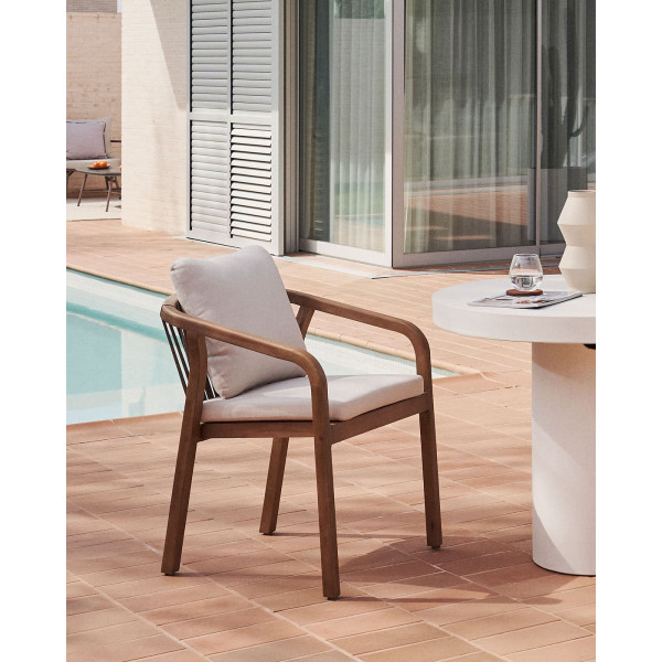 Стілець La Forma MALARET J0600049JJ12 Бежевий-1