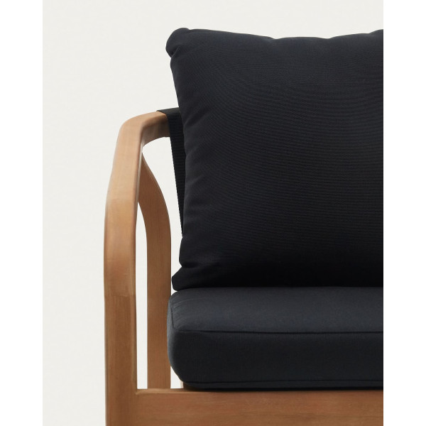 Стілець La Forma MALARET J0600049JJ01 Чорний-6