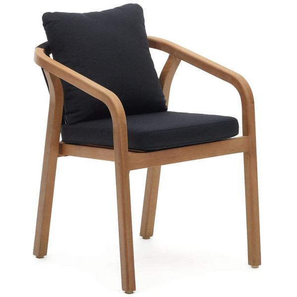 Стілець La Forma MALARET J0600049JJ01 Чорний-0