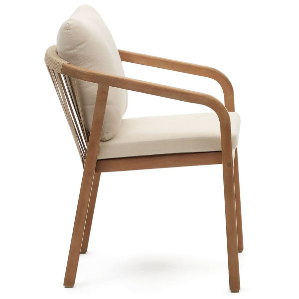 Стілець La Forma MALARET J0600049JJ12 Бежевий-4