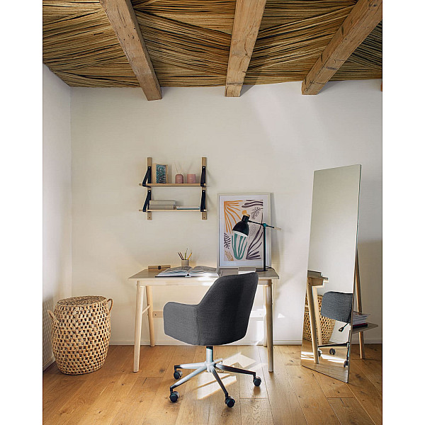 Стул на колесиках La Forma Madina Темно-серый-1