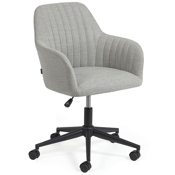 Стул на колесиках La Forma Madina Светло-серый-0