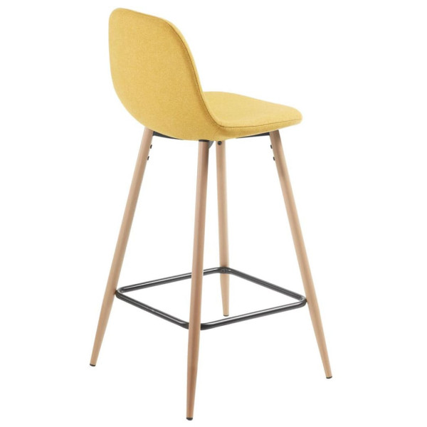 Напівбарний стілець La Forma NILSON Жовтий-3