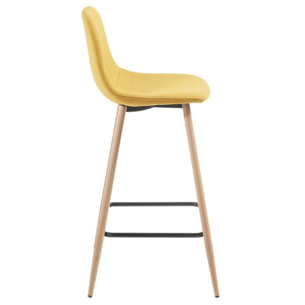 Напівбарний стілець La Forma NILSON Жовтий-2