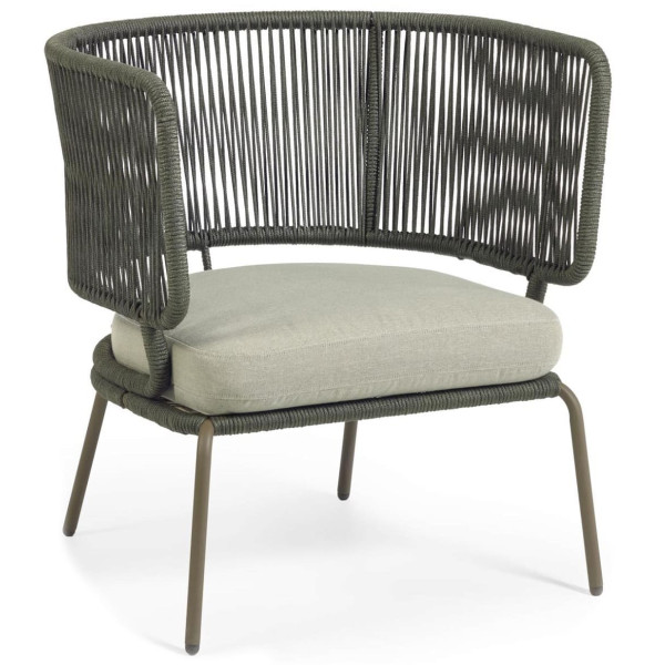 Крісло La Forma Nadin S736J19 Зелений-0