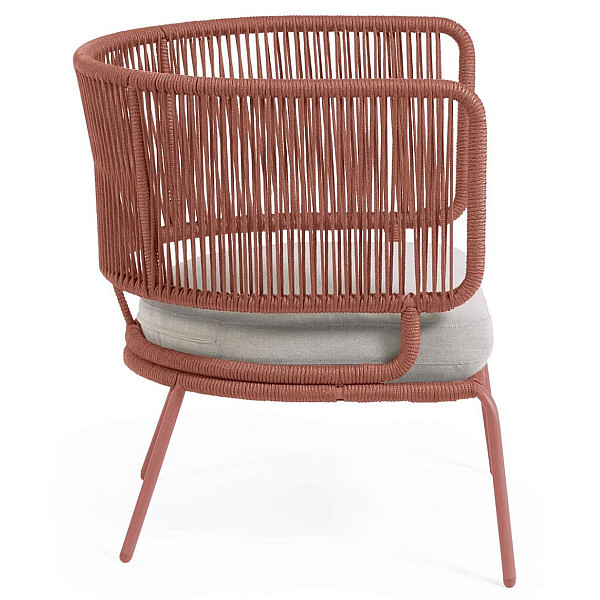 Кресло La Forma Nadin S736J86 Терракотовый-6