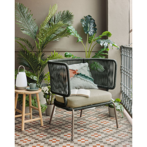 Крісло La Forma Nadin S736J19 Зелений-1