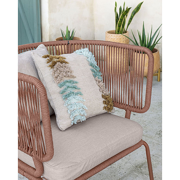 Кресло La Forma Nadin S736J86 Терракотовый-5