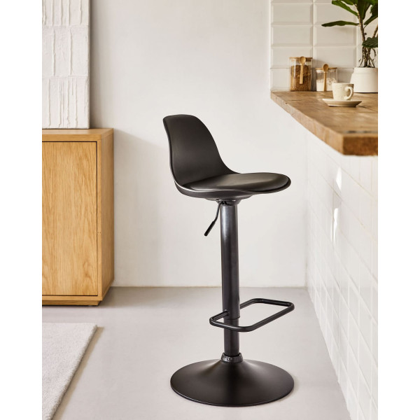 Барний стілець La Forma ORLANDO-T CC3015U01 Чорний-1