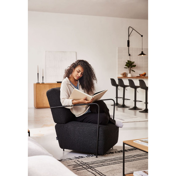 Барний стілець La Forma ORLANDO-T CC3015U01 Чорний-4