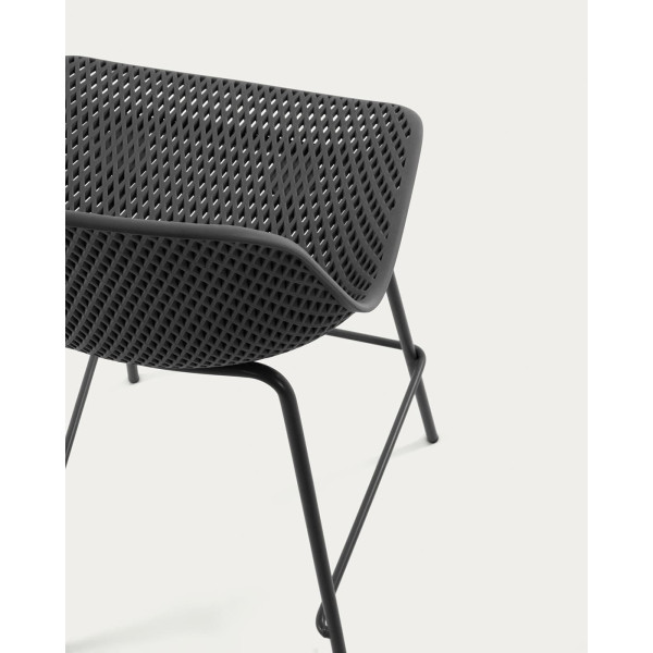 Барный стул La Forma Quinby Темно-серый-5