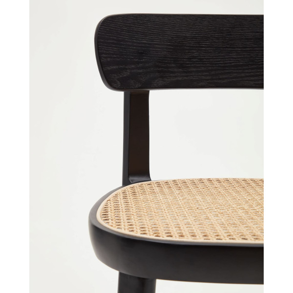 Барний стілець La Forma ROMANE CC6902FN01 Чорний-6