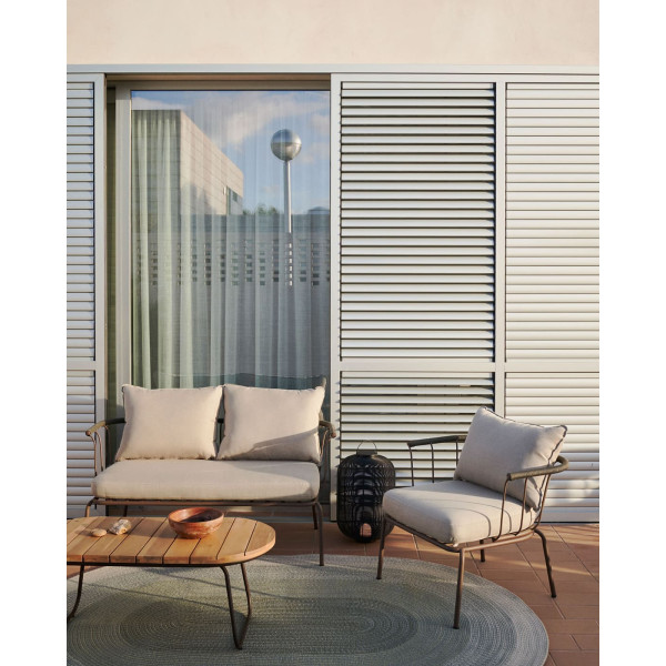 Крісло La Forma SALGUER J1700007RR19 Коричневий-1