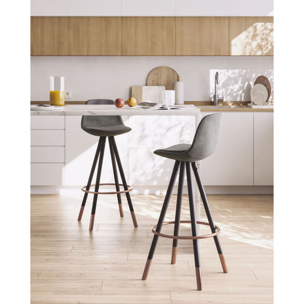 Барний стілець La Forma STAG Графіт-2