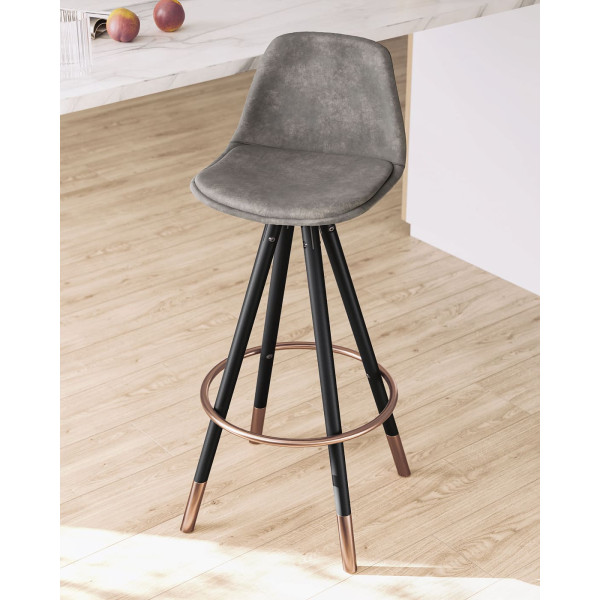 Барний стілець La Forma STAG Графіт-1