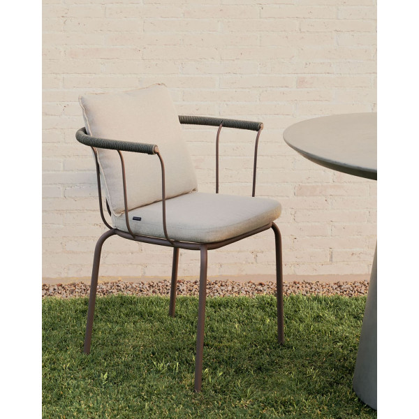 Стілець La Forma SALGUER J0600040RR09 Коричневий-1