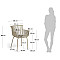 Стілець La Forma Surpika CC5196S12 Бежевий-9-thumb