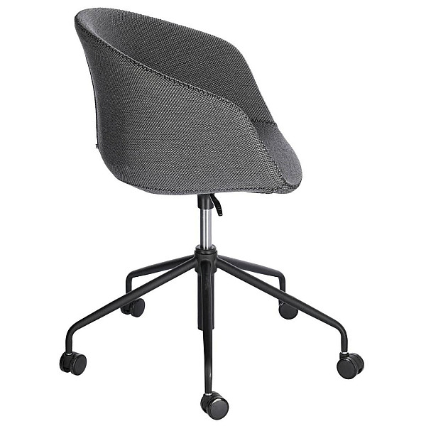 Стілець на коліщатках La Forma ZADINE Темно-сірий-2