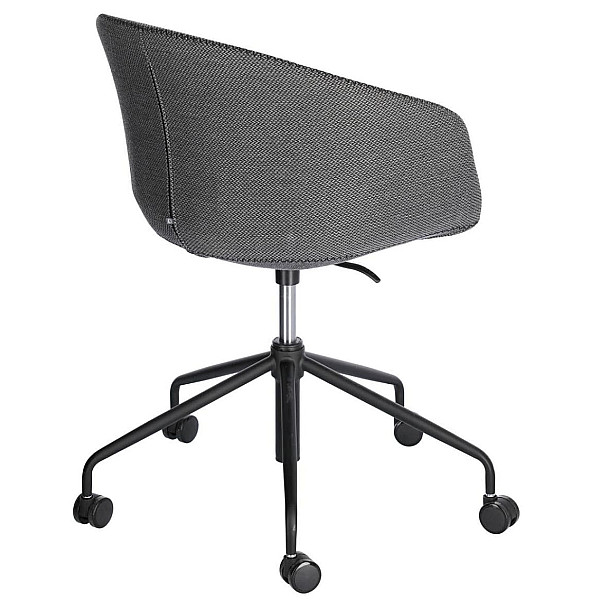 Стілець на коліщатках La Forma ZADINE Темно-сірий-3