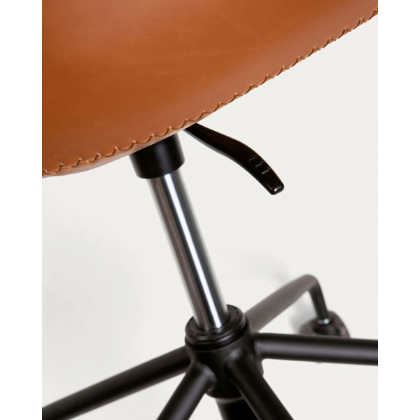 Стілець на коліщатках La Forma ZADINE Коричневий-7