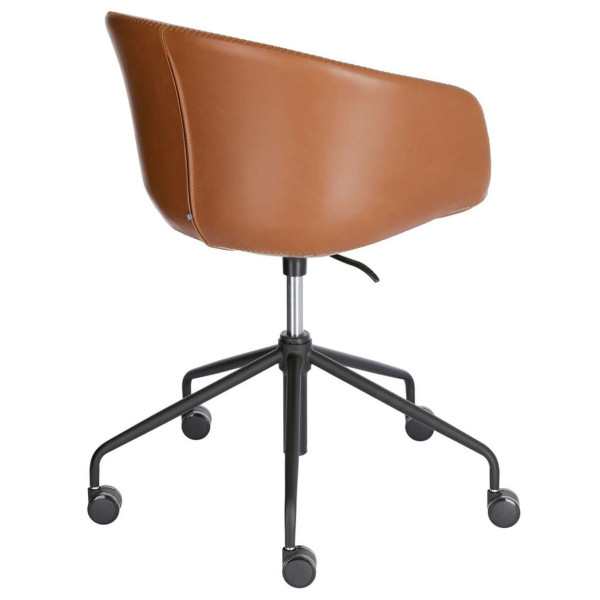 Стілець на коліщатках La Forma ZADINE Коричневий-3