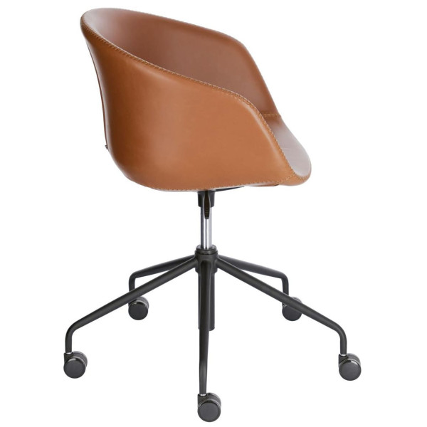 Стілець на коліщатках La Forma ZADINE Коричневий-2