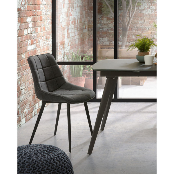 Стілець La Forma ADAH CC0248UE02 Графіт-1