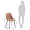Стілець La Forma ADAH CC0248UE86 Коричневий-7-thumb