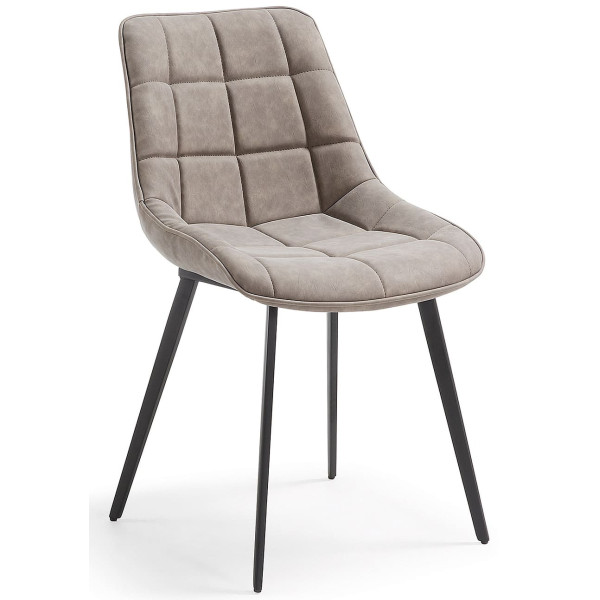 Стілець La Forma ADAH CC0248UE85 Сіро-бежевий-0