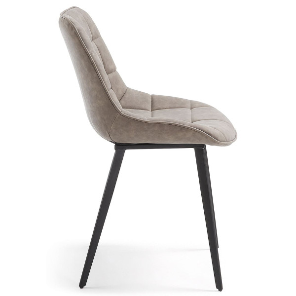 Стілець La Forma ADAH CC0248UE85 Сіро-бежевий-9