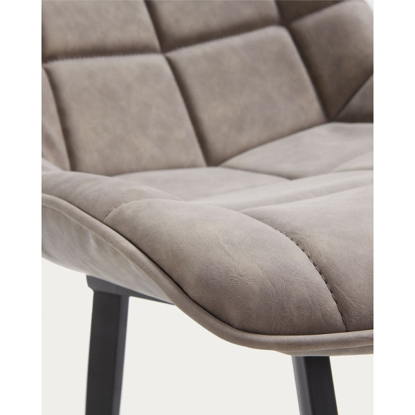 Стілець La Forma ADAH CC0248UE85 Сіро-бежевий-11