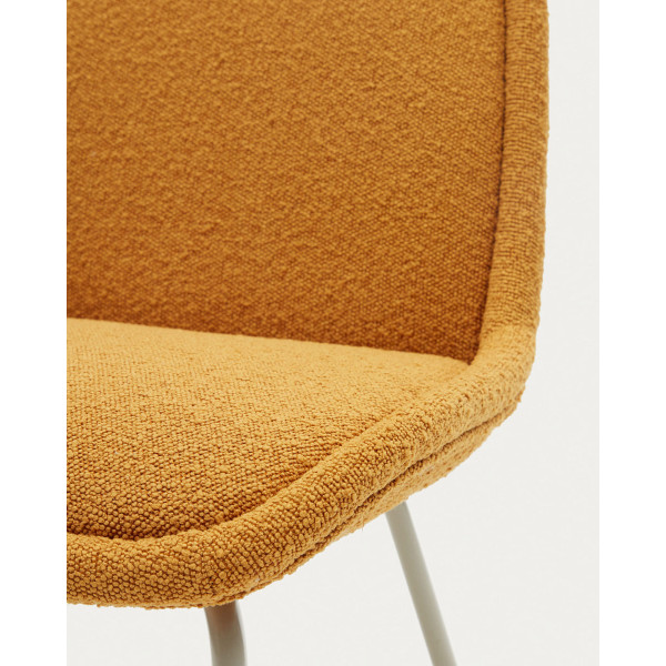 Стілець La Forma AIMIN CC6853J81 Гірчичний букле-8