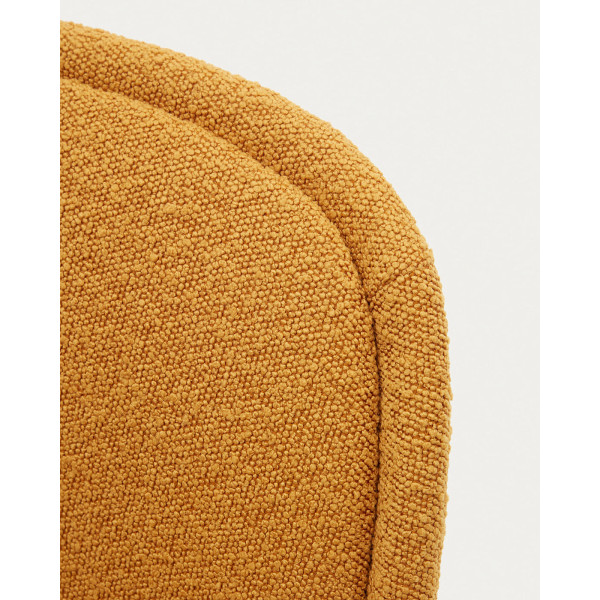 Стілець La Forma AIMIN CC6853J81 Гірчичний букле-10