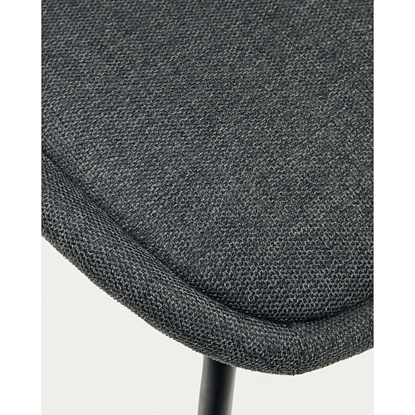 Стул La Forma AIMIN CC6853BF15 Темно-серый ткань синель-7