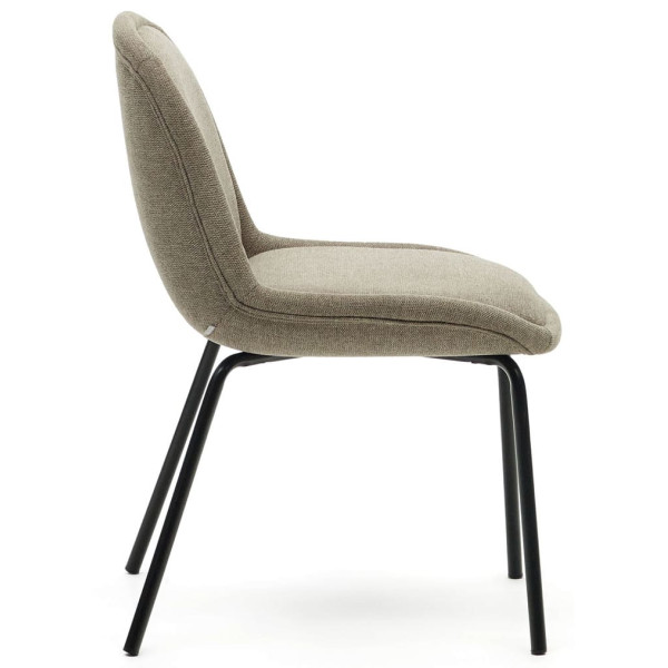 Стул La Forma AIMIN CC6853BF11 Коричневый ткань синель-3