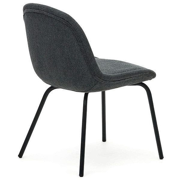 Стул La Forma AIMIN CC6853BF15 Темно-серый ткань синель-4