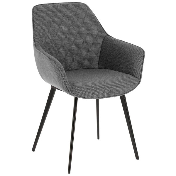 Стул La Forma AMINY CC0253VD03 Серый ткань-0