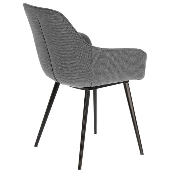 Стул La Forma AMINY CC0253VD03 Серый ткань-7