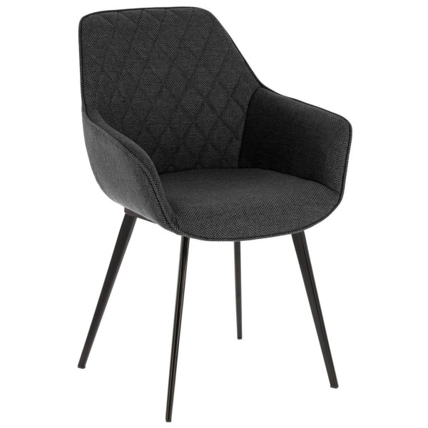 Стул La Forma AMINY CC0253VD15 Темно-серый ткань-0