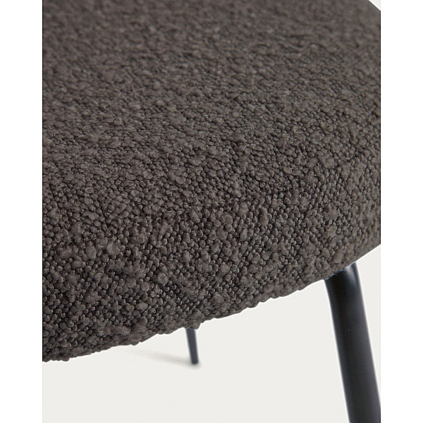 Стілець La Forma Aniela CC2025J01 Чорний букле-7