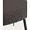 Стул La Forma Aniela CC2025J01 Черный букле-7-thumb