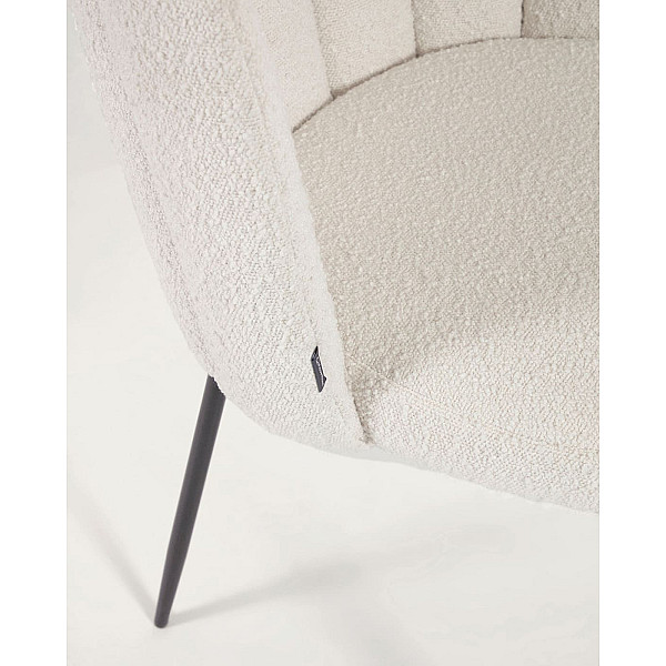 Стул La Forma Aniela CC2025J33 Белый букле-15