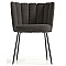 Стул La Forma Aniela CC2025J01 Черный букле-2-thumb